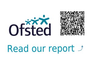 Peareswood Primary Ofsted QR code white background